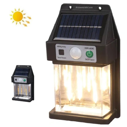Güneş Enerjili Duvar Lambası YX-666 3W (5643)