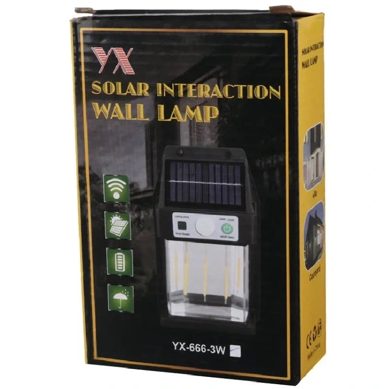 Güneş Enerjili Duvar Lambası YX-666 3W (5643)