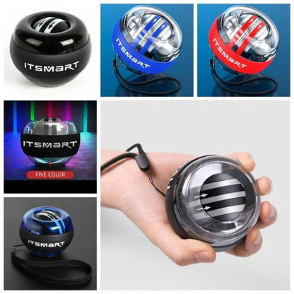 Gyro Ball El Bilek Egzersiztopu Otomatik Jiroskop Kol Kuvvet Spor Ekipmanı (5643)