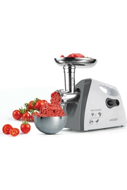 HARLEM GURME H-020-022 BEYAZ ELEKTRİKLİ ET KIYMA MAKİNESİ 2200W (5643)