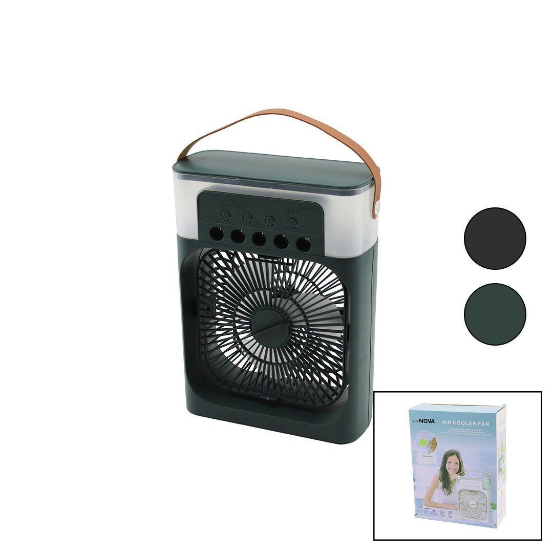 HAVA NEMLENDİRME - FAN - GECE LAMBASI MASA ÜSTÜ ULTRASONİK VANTİLATÖR 360 DERECE USB ŞARJ 3KDM HIZ (5643)