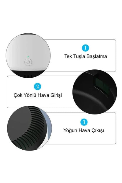 Hava Temizleyici Küllük HS-28 İç Mekan Ev Ofis Araba (5643)
