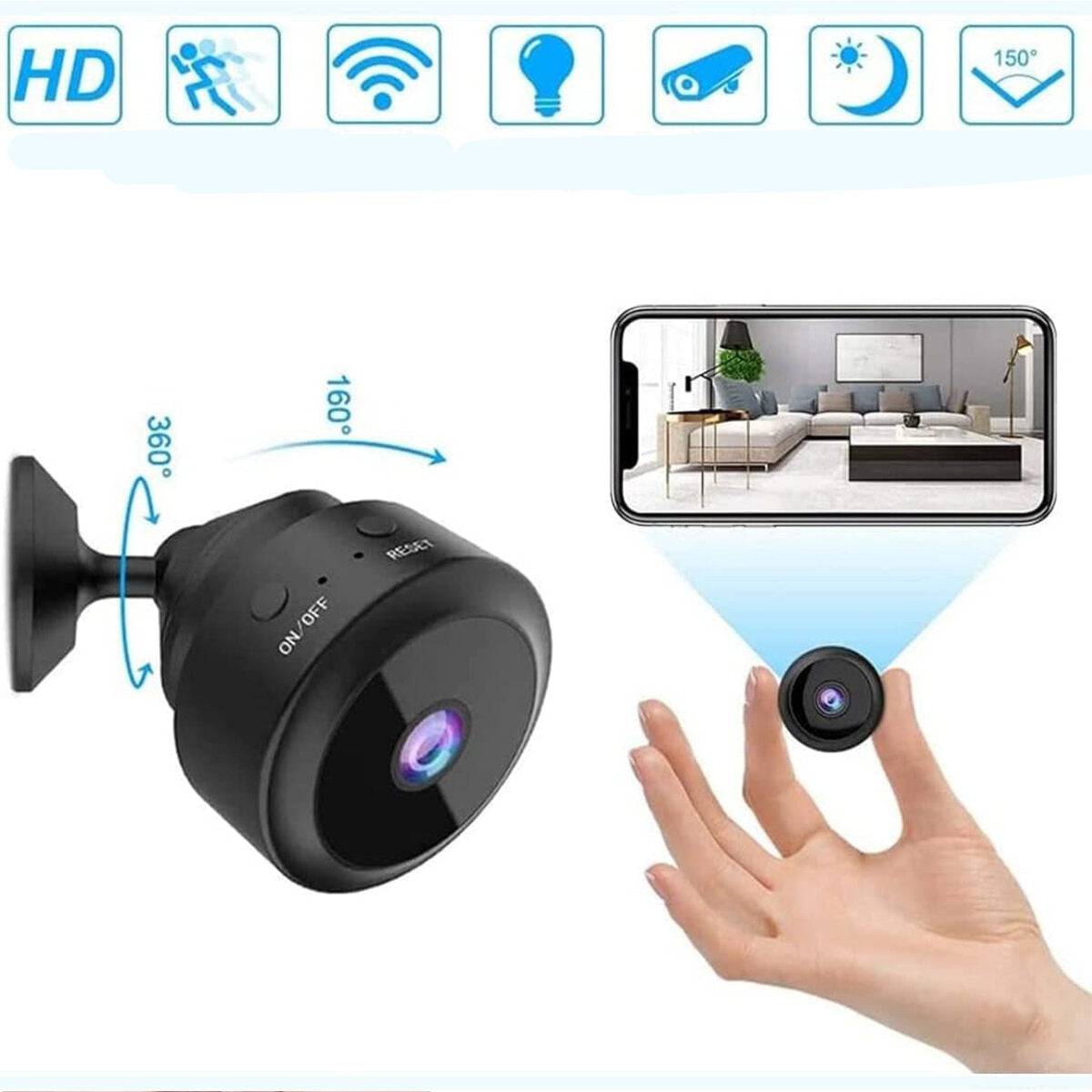 HD MİNİ KAMERA ŞARJLI HS-315 (5643)