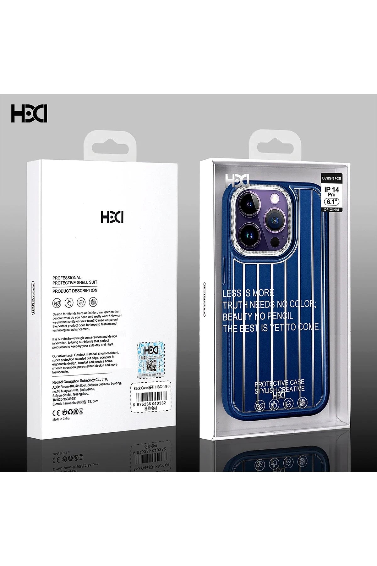 HDD Apple iPhone 13 Pro Max Kılıf HBC-190 Kolaj Kapak - Siyah