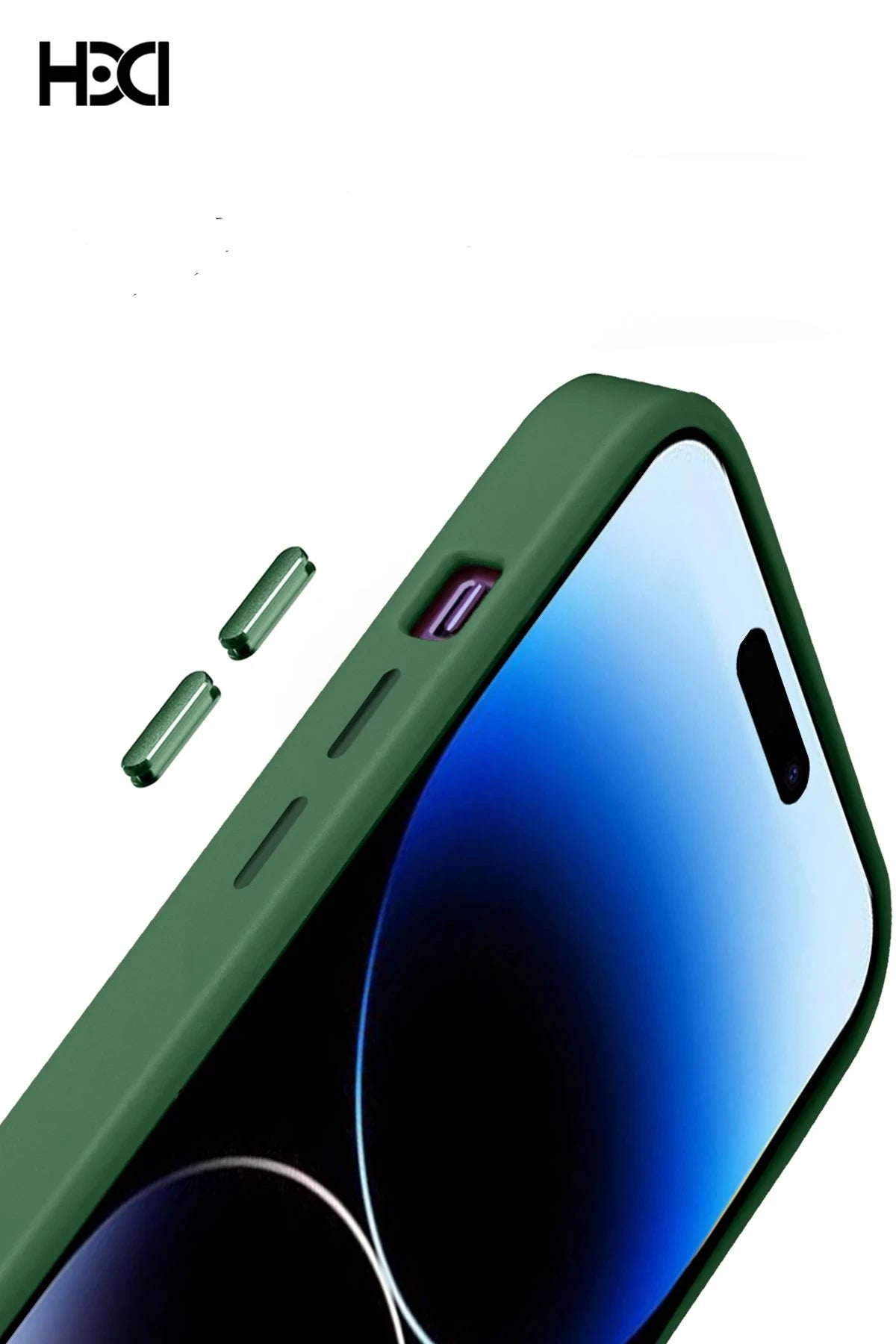 HDD Apple iPhone 14 Pro HBC-201 Salvador Simli Kapak - Siyah