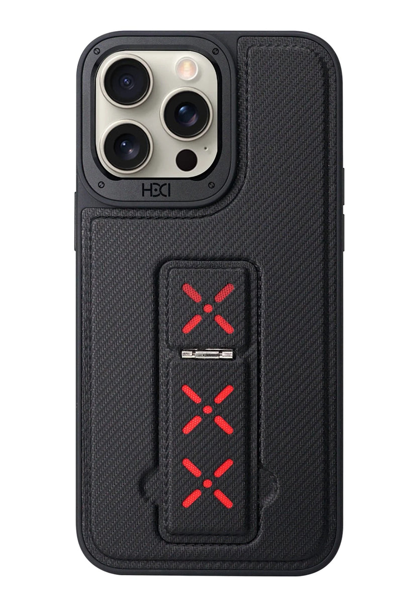 HDD Apple iPhone 14 Pro Max HBC-248 Lima Standlı Kapak - Siyah