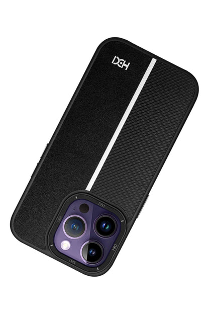 HDD Apple iPhone 14 Pro Max Kılıf HBC-155 Lizbon Kapak - Siyah
