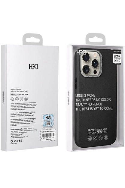 HDD Apple iPhone 15 Pro HBC-255 Viyana Kapak - Siyah