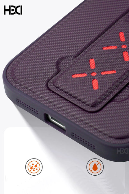 HDD Apple iPhone 15 Pro Max HBC-248 Lima Standlı Kapak - Siyah