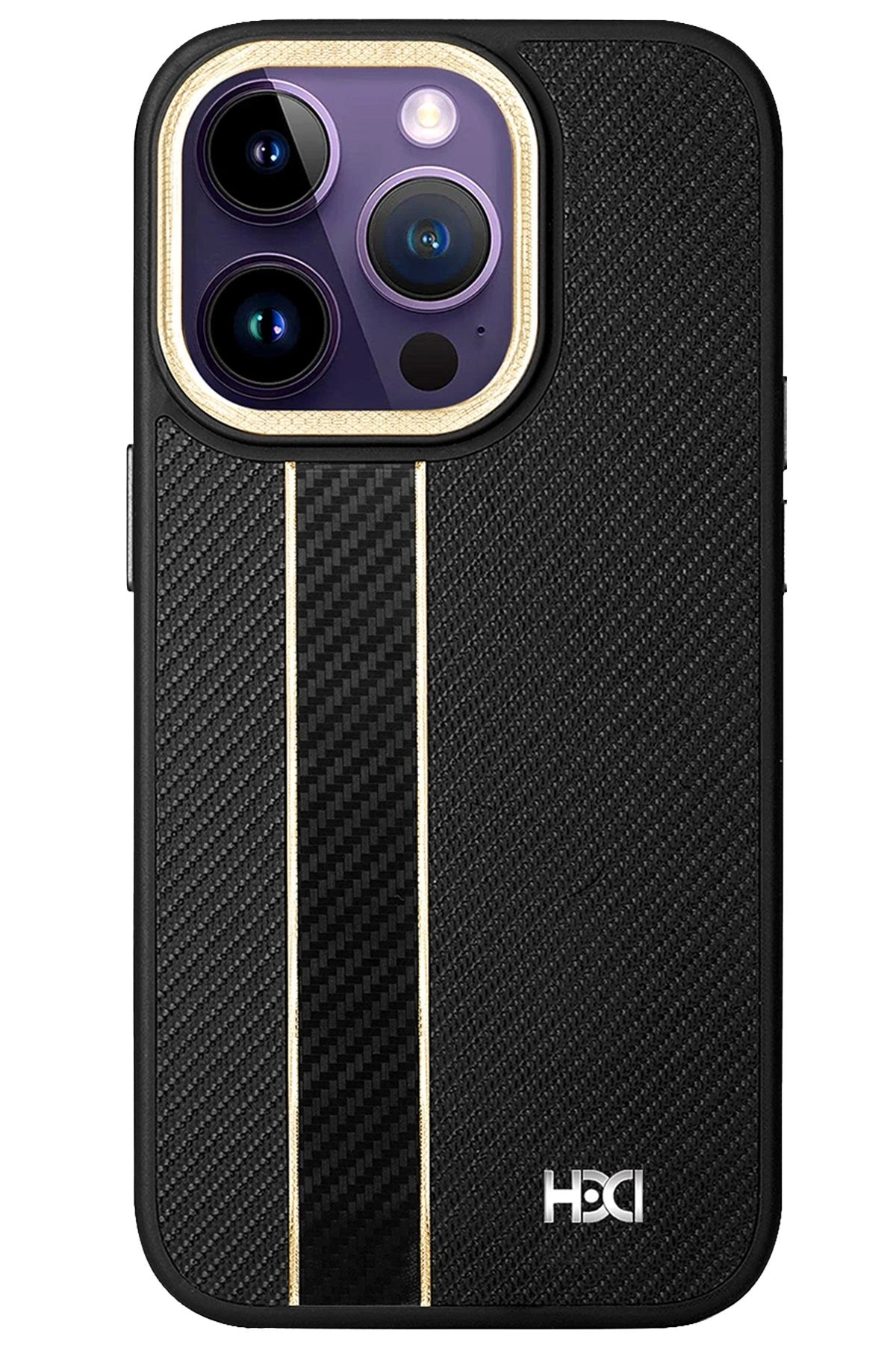 HDD Apple iPhone 15 Pro Max Kılıf HBC-163 Times Kapak - Siyah