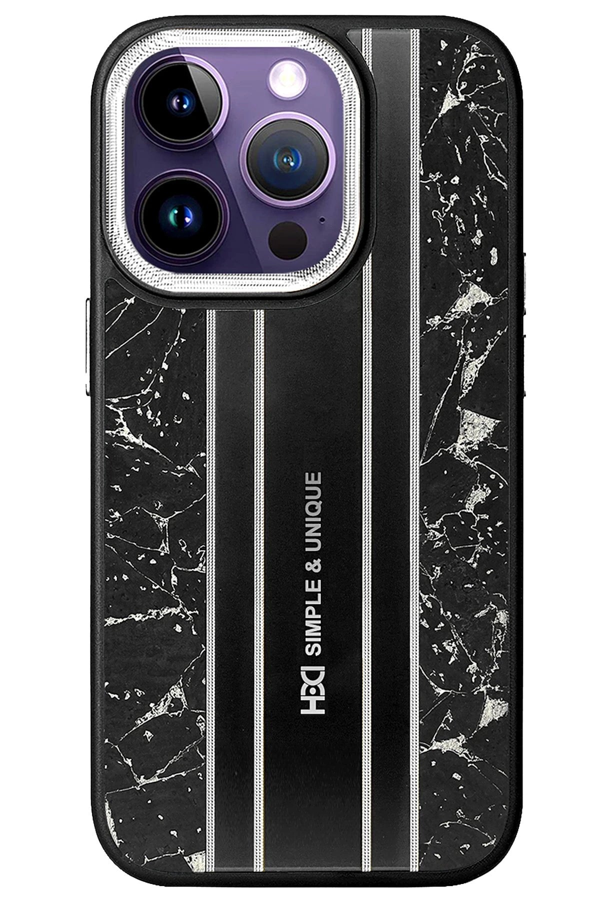 HDD Apple iPhone 15 Pro Max Kılıf HBC-188 Astra Kapak - Siyah