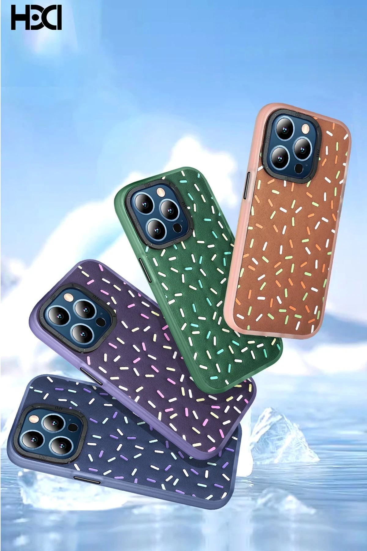 HDD Apple iPhone 15 Pro Max Kılıf HBC-222 Bern Kapak - Siyah