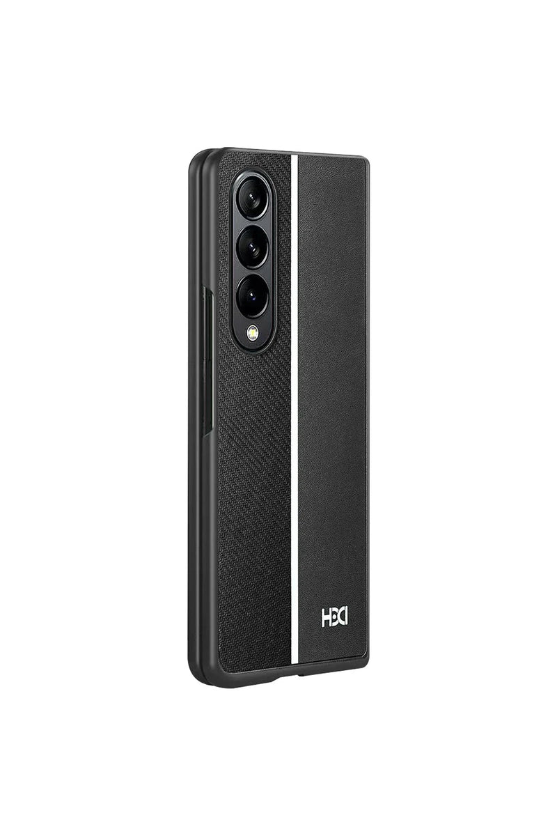 HDD Samsung Galaxy Z Fold 3 Kılıf HBC-155 Lizbon Kapak - Siyah