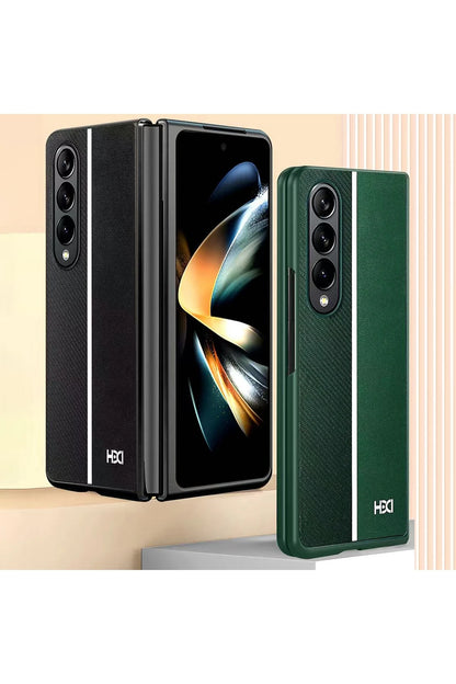 HDD Samsung Galaxy Z Fold 3 Kılıf HBC-155 Lizbon Kapak - Siyah