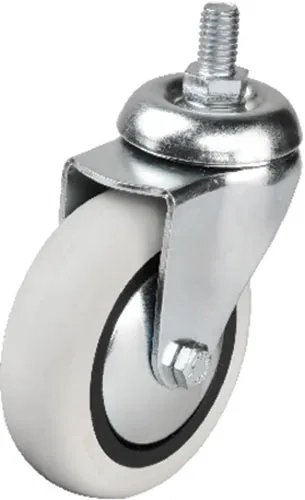 Hts 352 - 75x25 Mm Pvc Makaralı Vidalı Teker 4 Adet