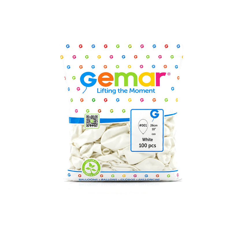 İÇ MEKAN - BEYAZ BALON 10 INC - 26CM - 100PCS (5643)