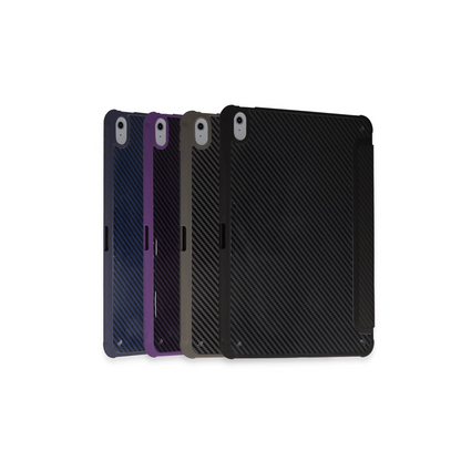 İpad Pro 11 (2024) Kılıf Color Karbon Tablet Kılıfı - Koyu Gri
