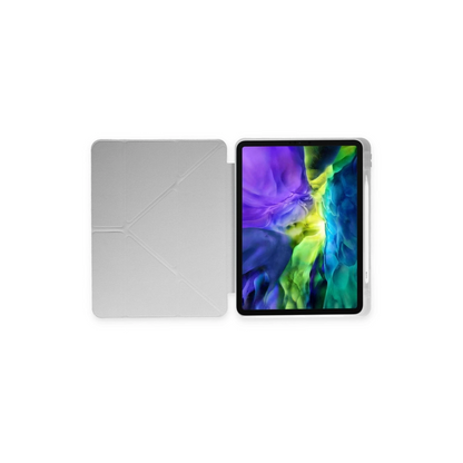 İpad Pro 11 (2024) Kılıf Kalemlikli Mars Tablet Kılıfı - Gri