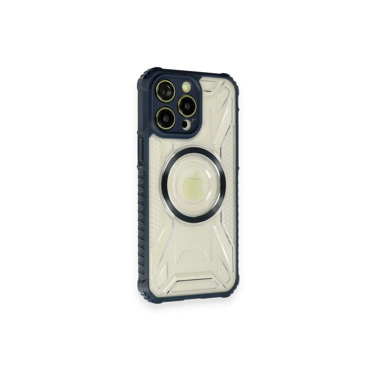 İphone 12 Pro Max Kılıf Prag Magneticsafe Kapak - Lacivert