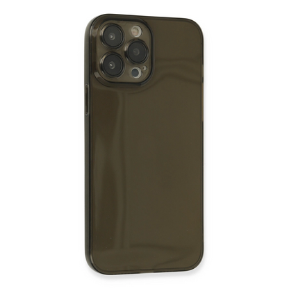 İphone 13 Pro Max Kılıf Fly Lens Silikon - Siyah