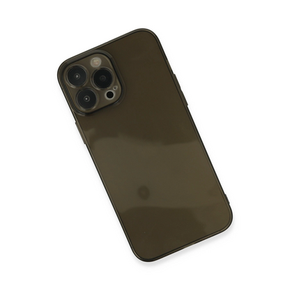 İphone 13 Pro Max Kılıf Fly Lens Silikon - Siyah