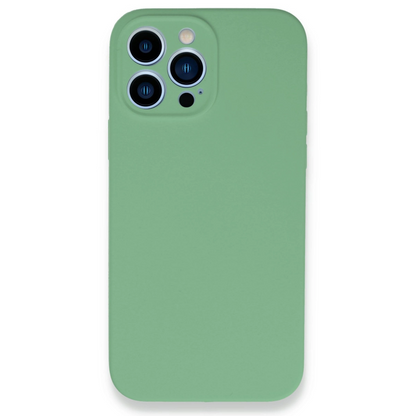 İphone 13 Pro Max Kılıf Lansman Legant Silikon - Yeşil