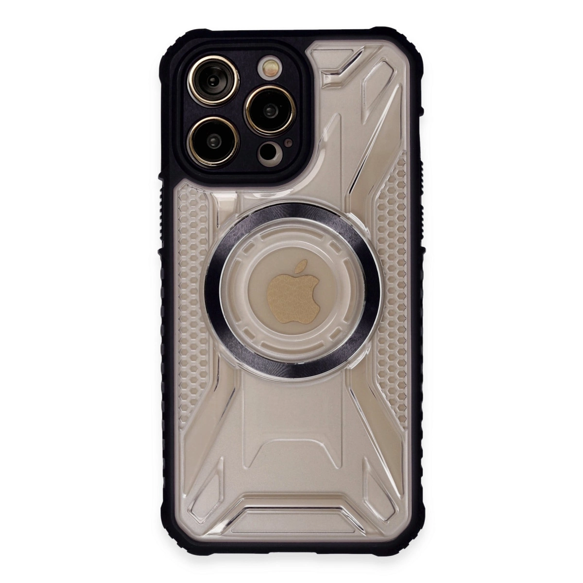 İphone 13 Pro Max Kılıf Prag Magneticsafe Kapak - Siyah