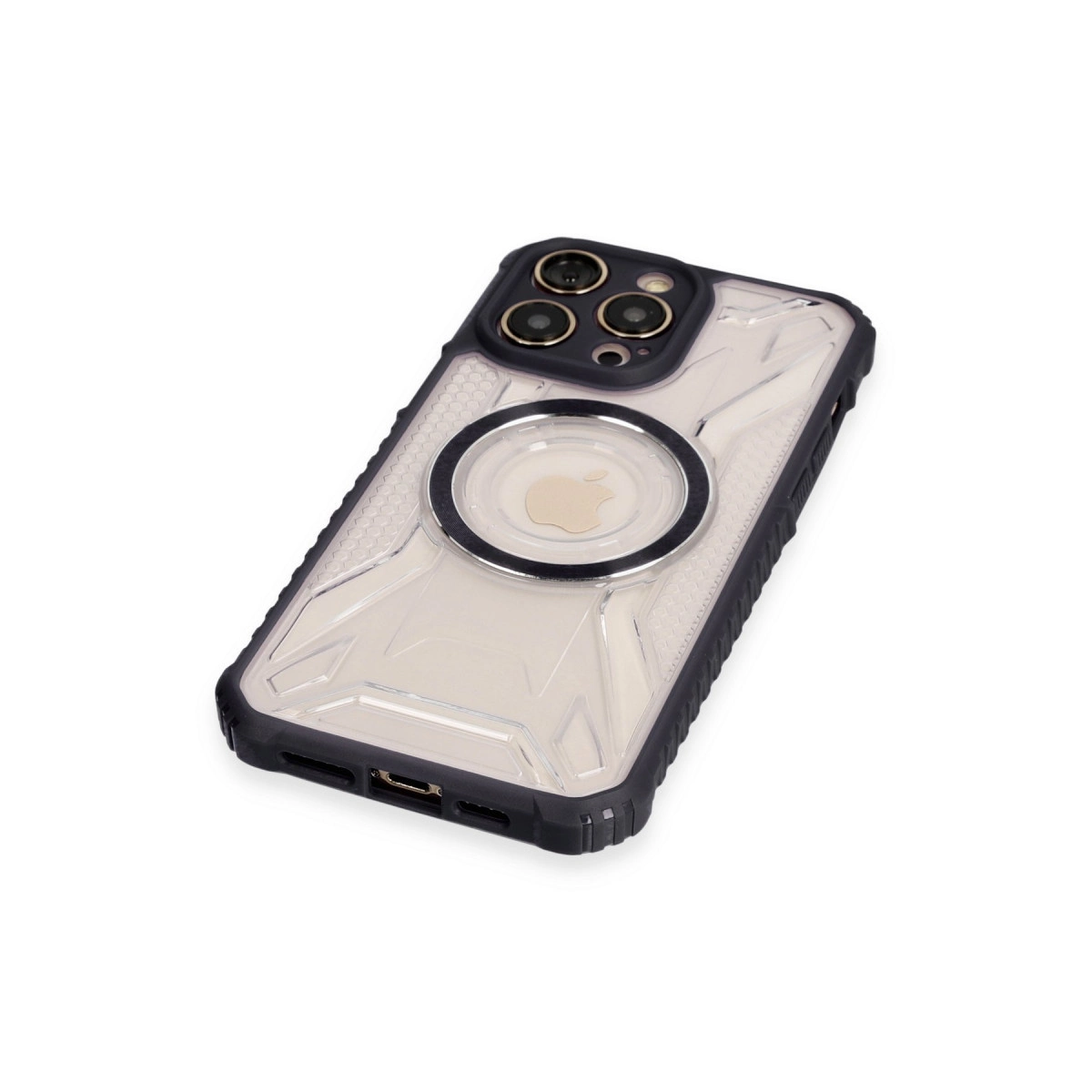 İphone 13 Pro Max Kılıf Prag Magneticsafe Kapak - Siyah