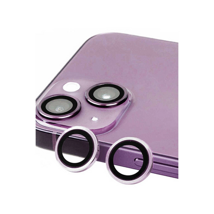 İphone 14 Plus Raze Metal Kamera Lens - Mor