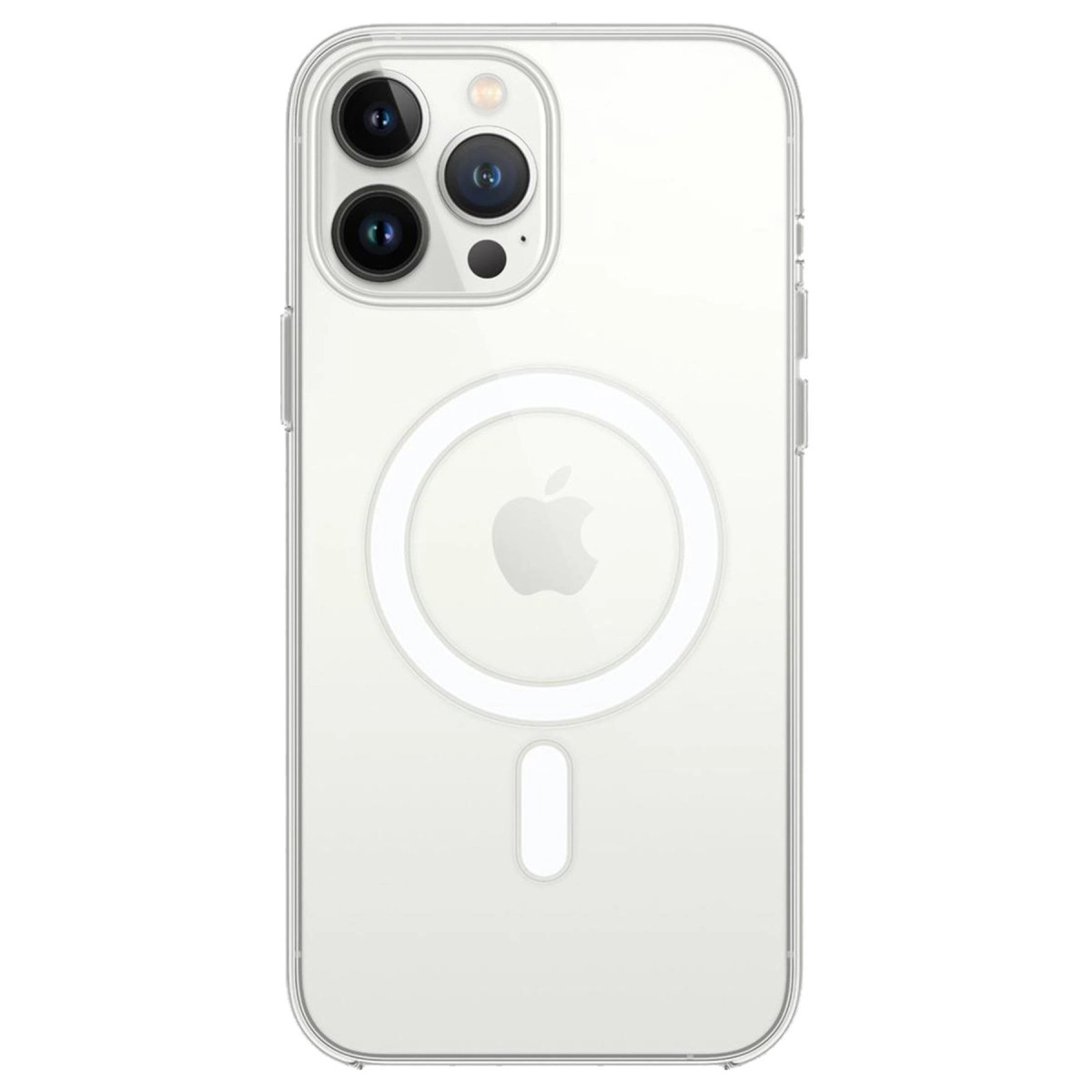 İphone 14 Pro Kılıf Magneticsafe Şeffaf Silikon - Şeffaf