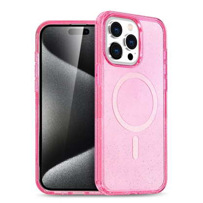 İphone 14 Pro Kılıf Magsafe Kapak - Pembe