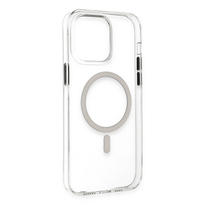 İphone 14 Pro Max Kılıf Tron Şeffaf Magsafe Kapak - Şeffaf