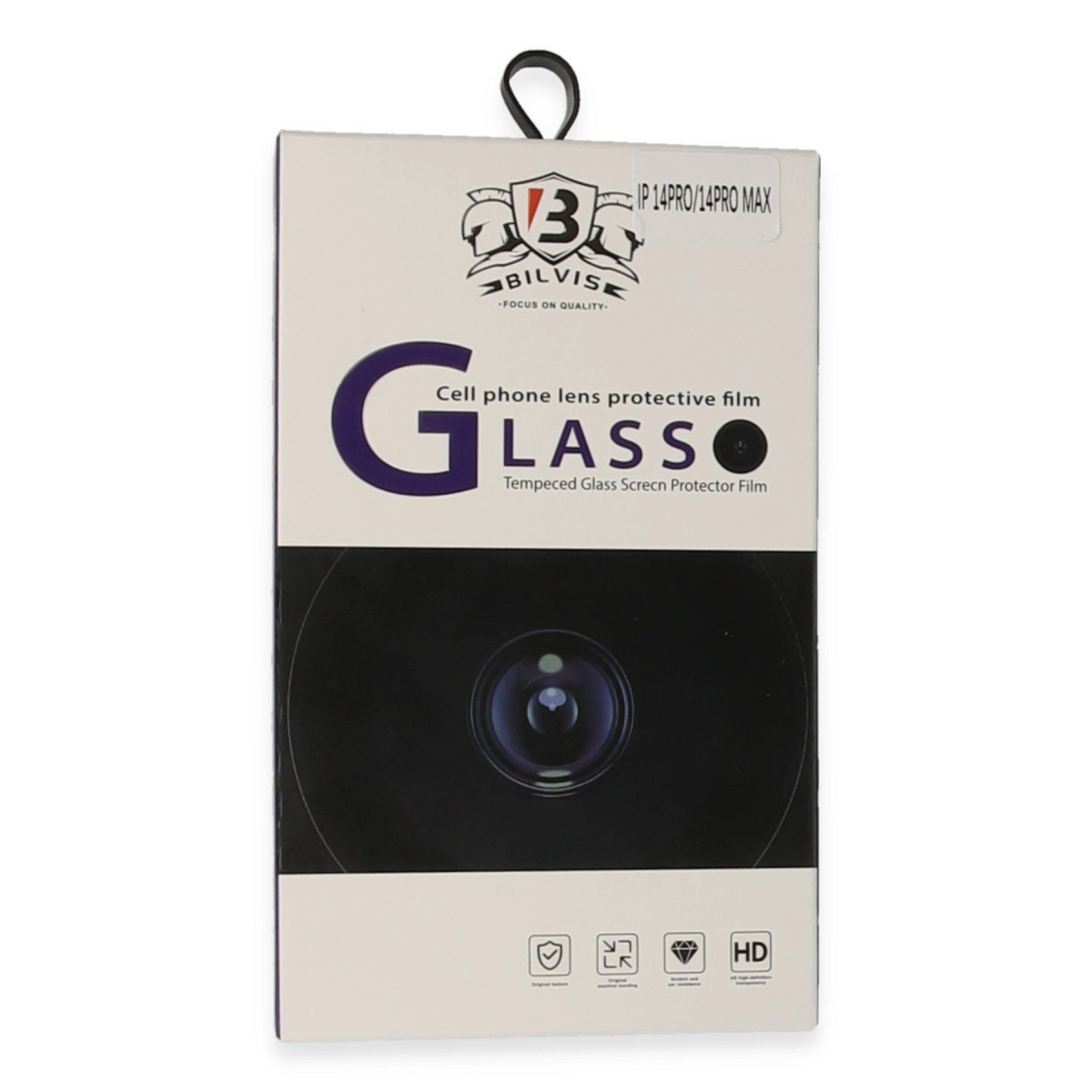 İphone 15 Pro Max Bilvis Titan Kamera Lens - Siyah