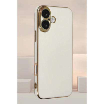 İphone 16 Kılıf Volet Silikon - Kırmızı