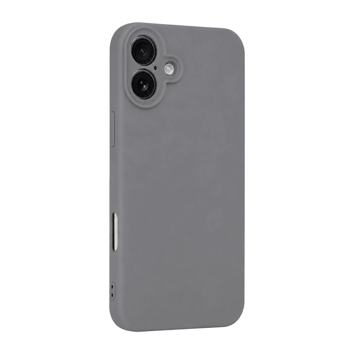 İphone 16 Plus Kılıf First Silikon - Gri