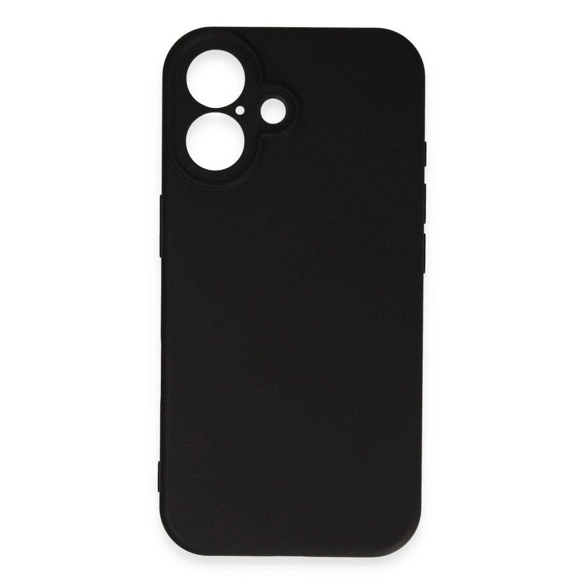 İphone 16 Plus Kılıf First Silikon - Siyah