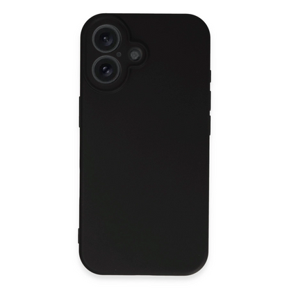 İphone 16 Plus Kılıf First Silikon - Siyah
