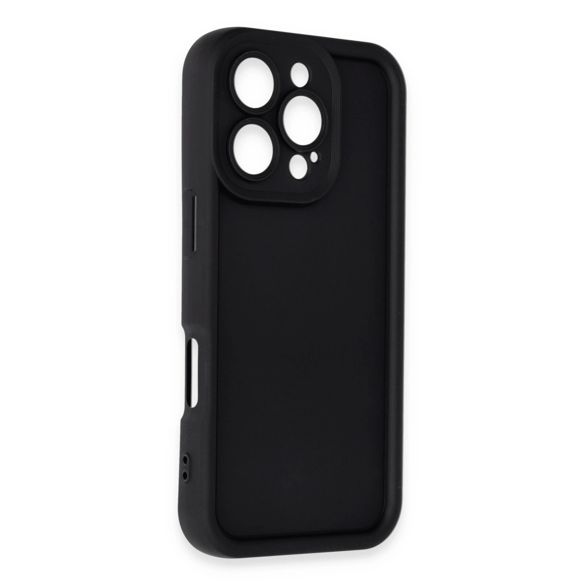 İphone 16 Pro Max Kılıf Viera Silikon - Siyah