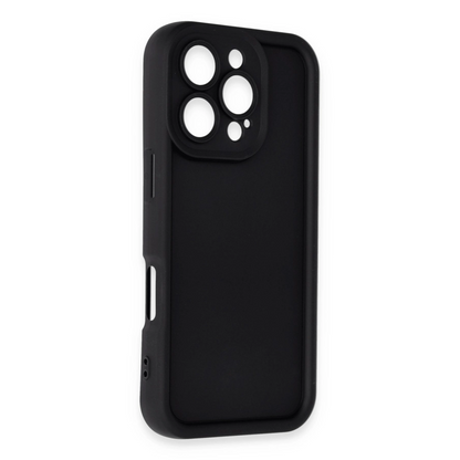İphone 16 Pro Max Kılıf Viera Silikon - Siyah