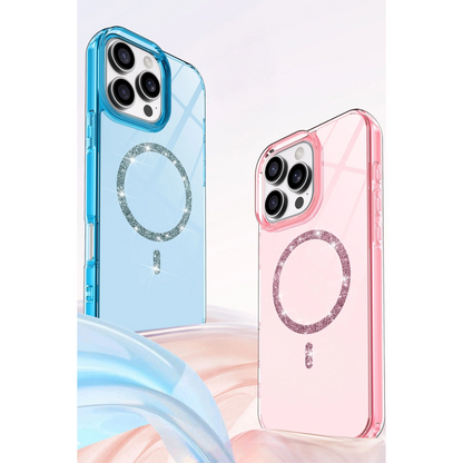 İphone 16 Pro Max Live Diamond Magsafe Kapak - Siyah