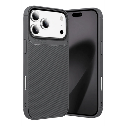 İphone 18 Pro Auto Focus Karbon Kapak - Gri