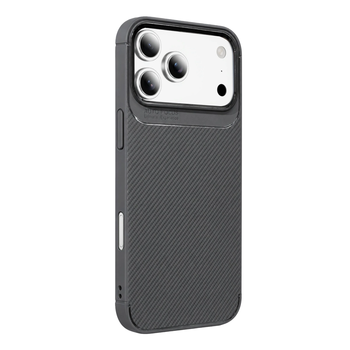 İphone 18 Pro Auto Focus Karbon Kapak - Gri