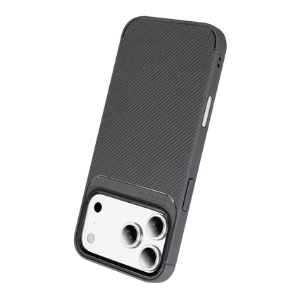 İphone 18 Pro Auto Focus Karbon Kapak - Gri