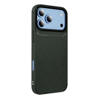 İphone 18 Pro Auto Focus Karbon Kapak - Yeşil