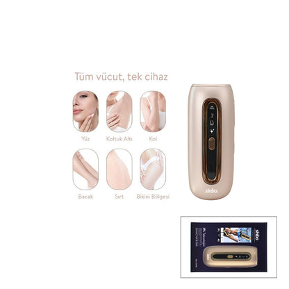 IPL 3İN1 BUZ LAZER EPİLATÖR - EPİLASYON CİHAZI 9 KADEME - LCD EKRAN TÜM VÜCUT UYGUN SEL-6048 (5643)