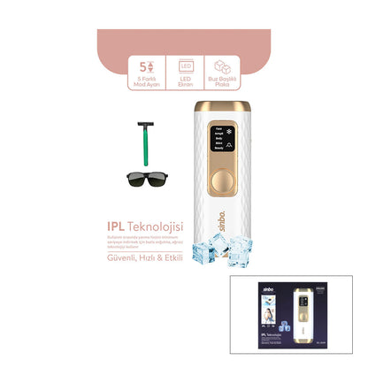 IPL BUZ LAZER EPİLATÖR - EPİLASYON CİHAZI 5 FARKLI MOD - LCD EKRAN TÜM VÜCUT UYGUN SEL-6049 (5643)