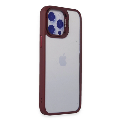 Joko İphone 14 Pro Kılıf Roblox Lens Standlı Kapak - Bordo