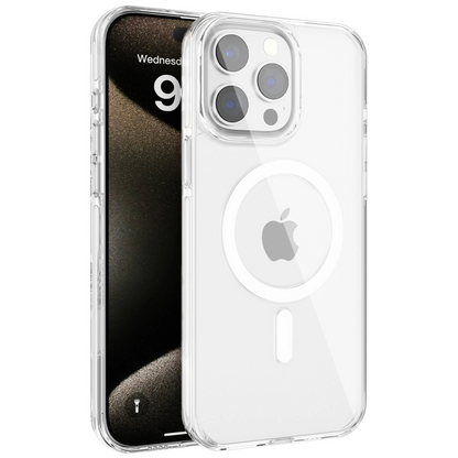 Joko İphone 15 Pro Gleam Pc Sert Magsafe Kılıf - Şeffaf