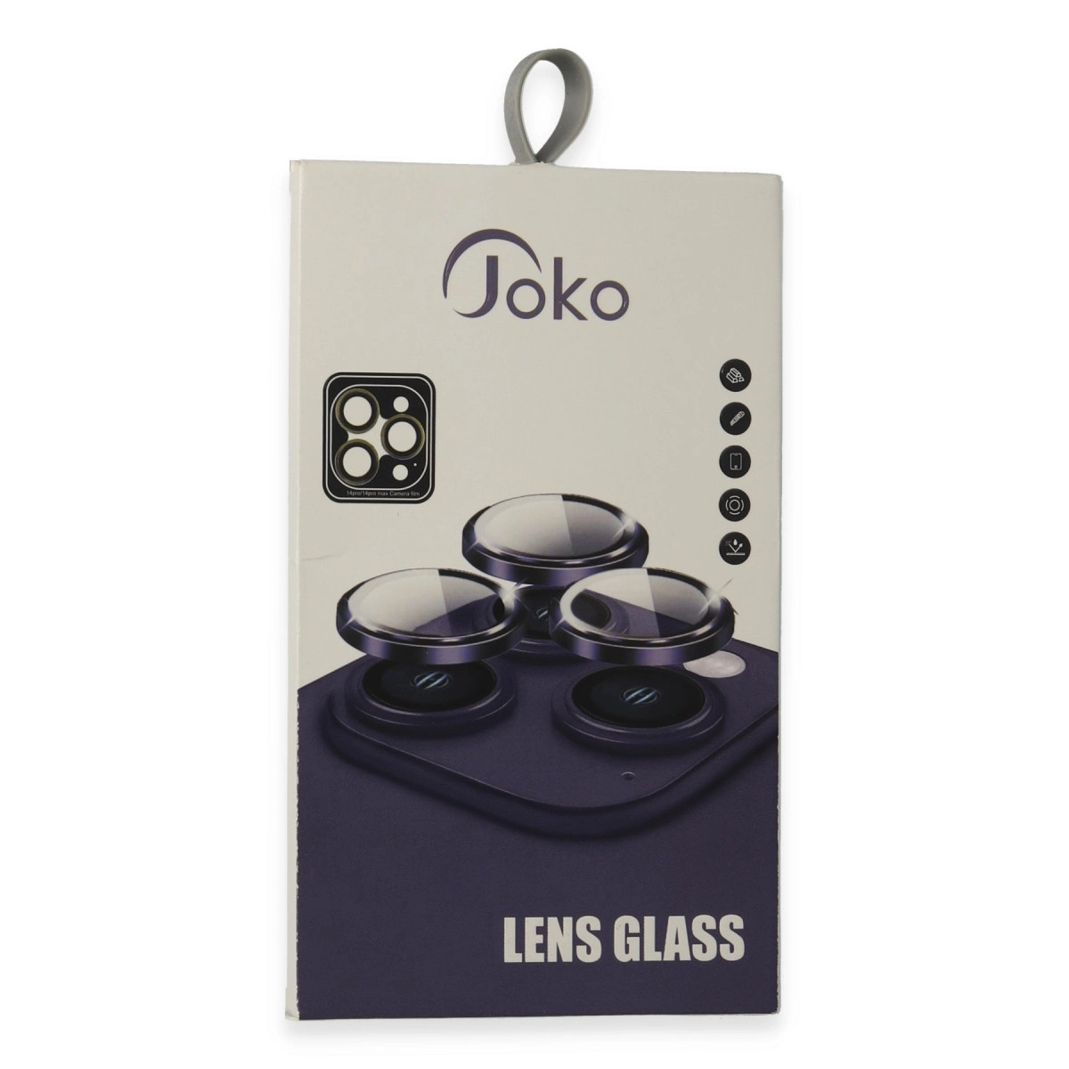Joko İphone 15 Pro Max Pvd Metal Kamera Lens - Siyah