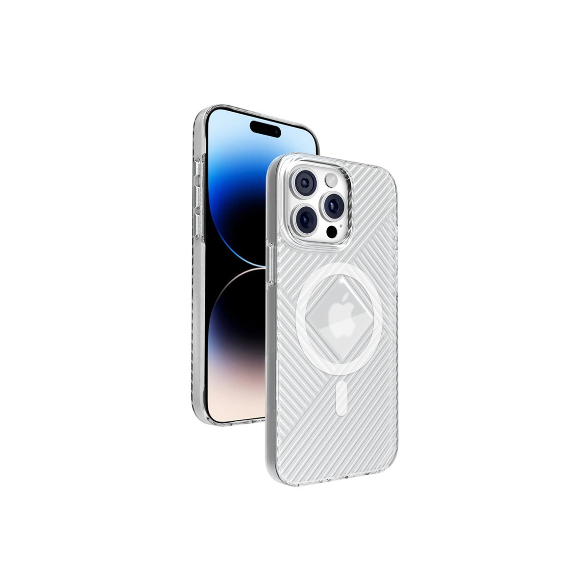 Joko İphone 15 Pro Max Stella Pc Sert Magsafe Kılıf - Şeffaf